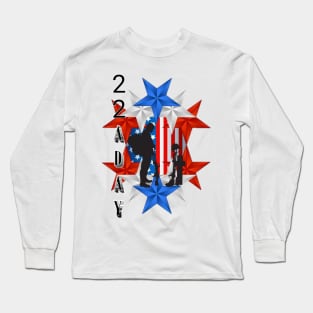 Patriotic 22 A Day Long Sleeve T-Shirt